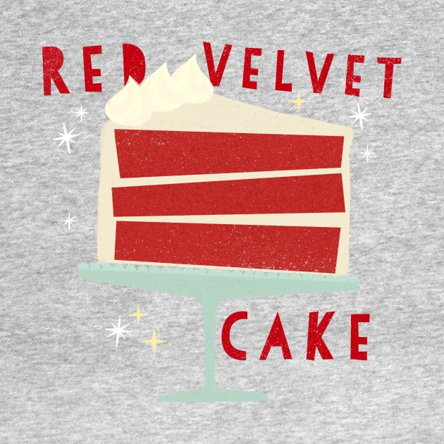 All American Classic Red Velvet Cake by LittleBunnySunshine